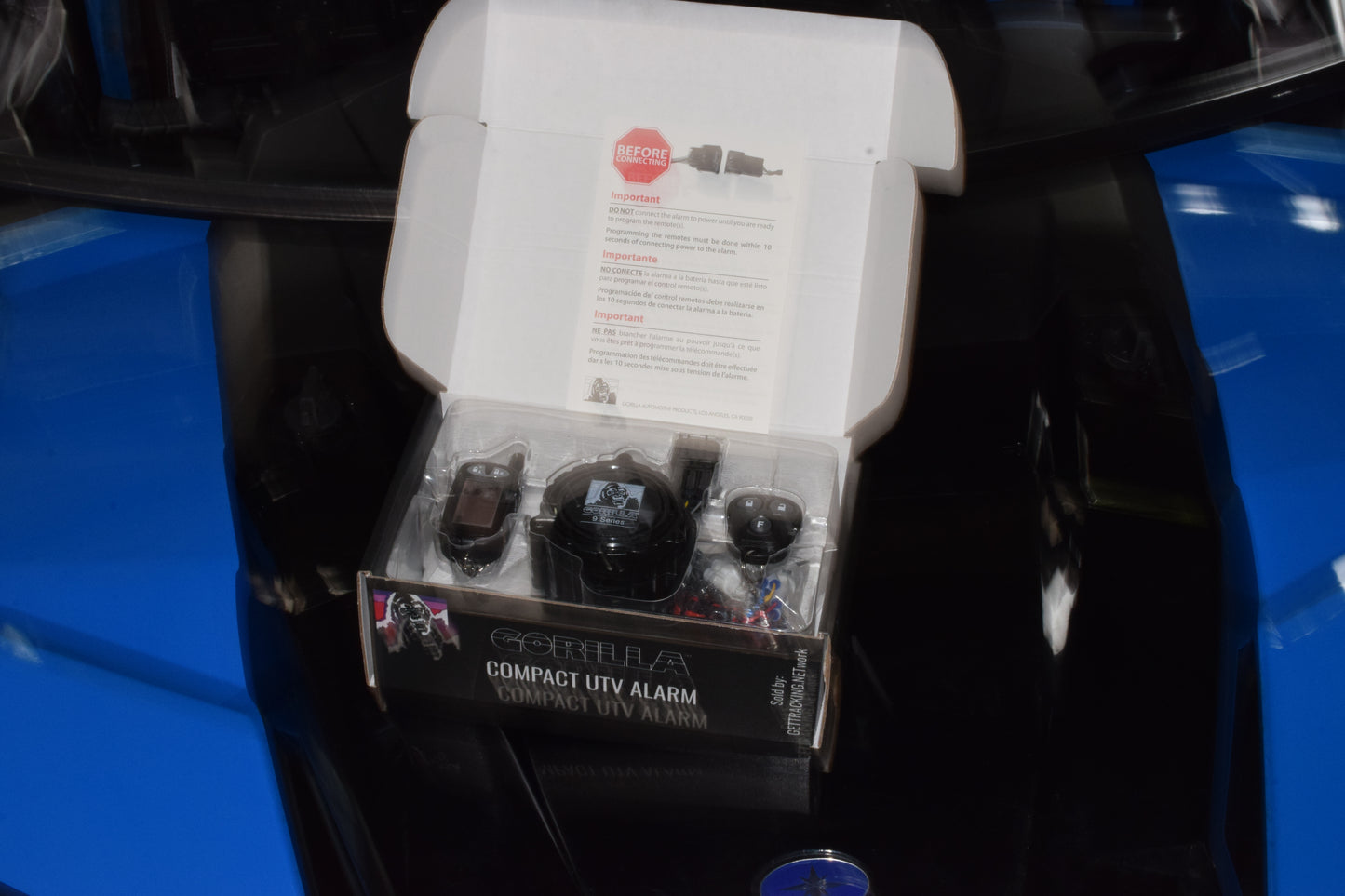 9000 Compact UTV/Motorcycle Alarm Kit