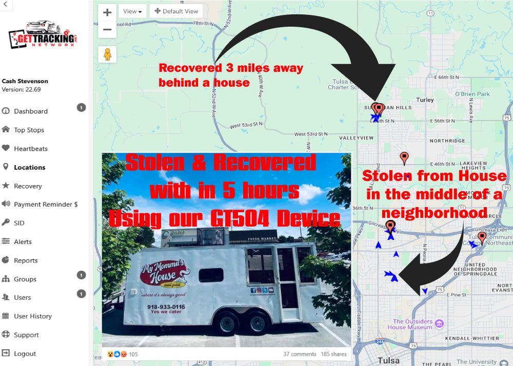 *GT514 - Battery Powered Passive GPS Tracker - Waterproof