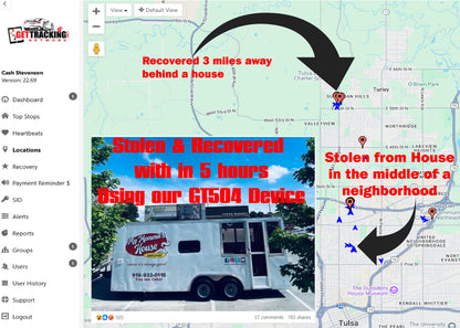 *GT514 - Battery Powered Passive GPS Tracker - Waterproof